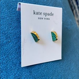 Kate spade half moon earrings